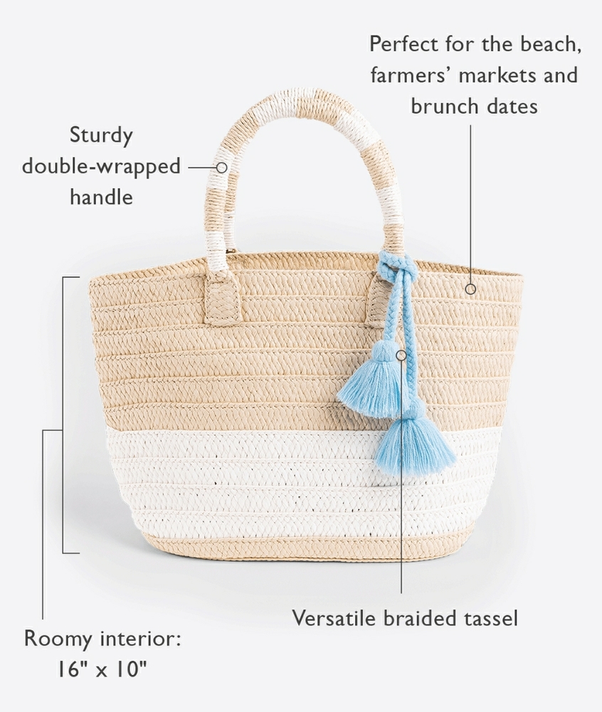 Altru Straw tote bag
